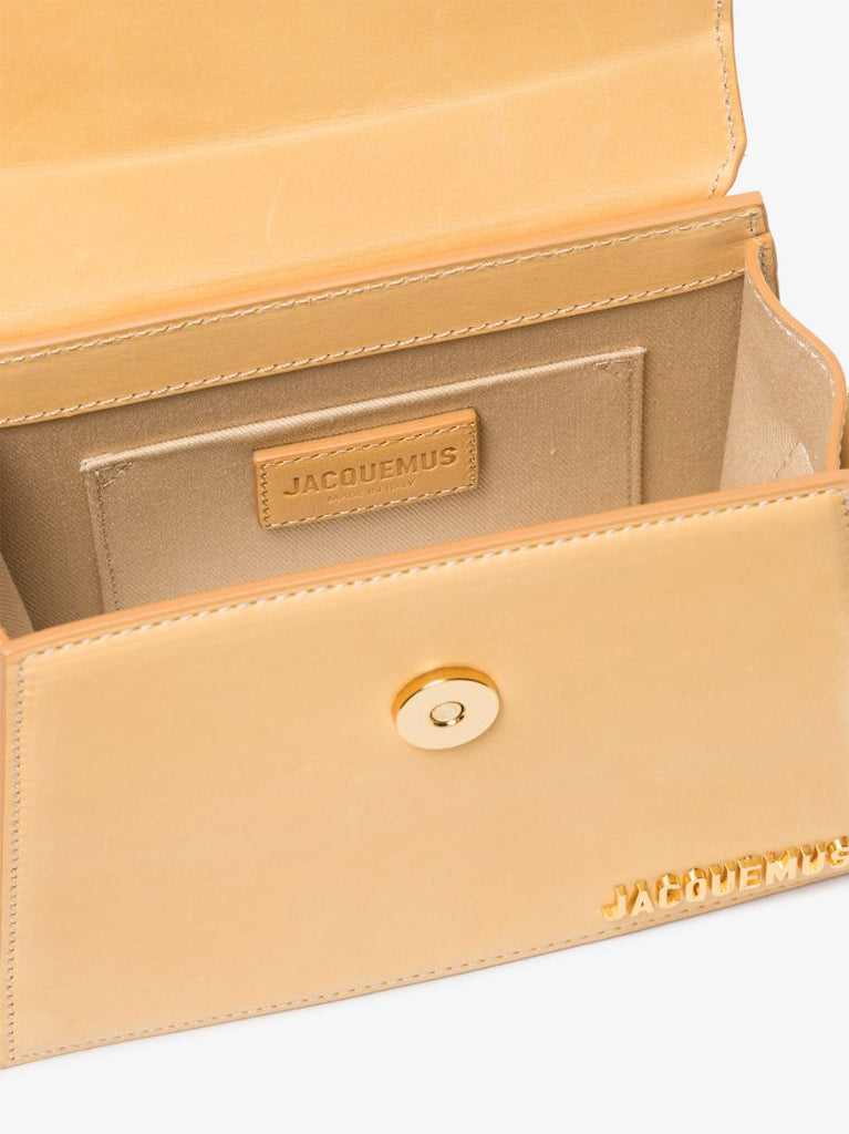 Neutral Le Chiquito Moyen Leather Mini Bag