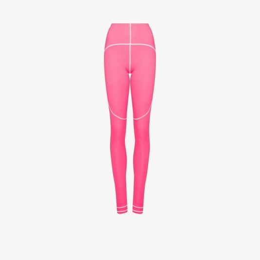 Contrast-seam Leggings