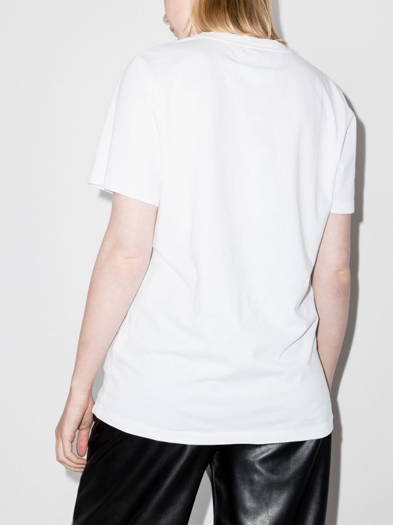 Numbers-motif T-shirt