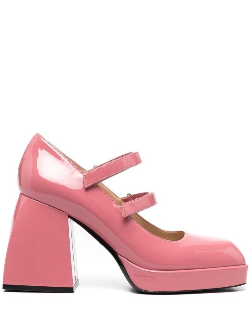 Pink Bulla Babies 85 Platform Pumps
