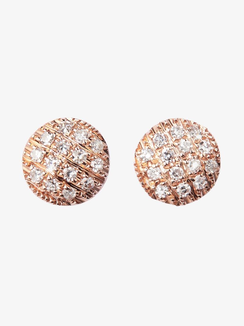 14k Rose Gold Lauren Joy Diamond Earrings
