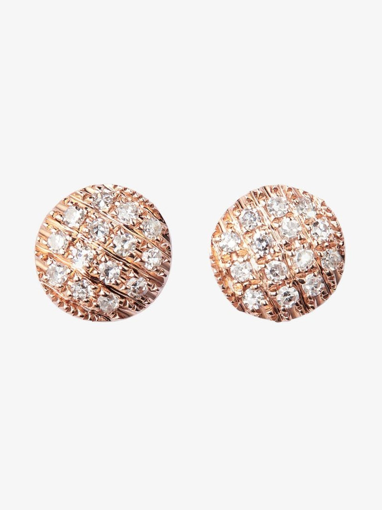 14k Rose Gold Lauren Joy Diamond Earrings