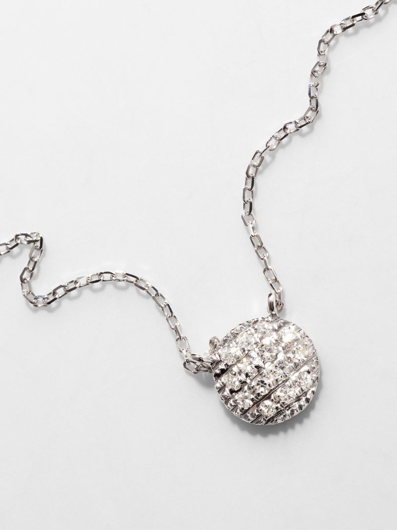 14k White Gold Lauren Joy Diamond Necklace