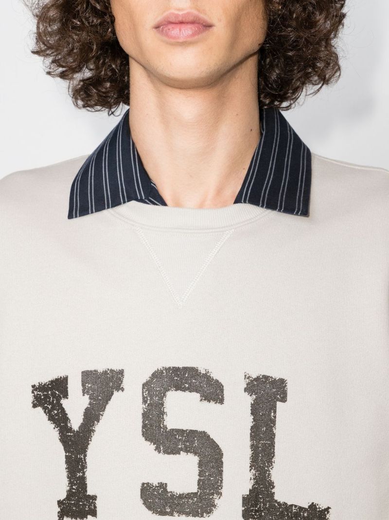 Neutra Logo Print Cotton Sweatshirt