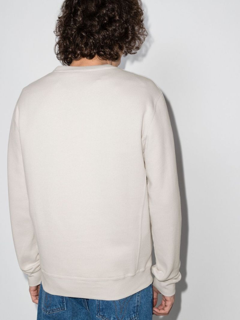 Neutra Logo Print Cotton Sweatshirt