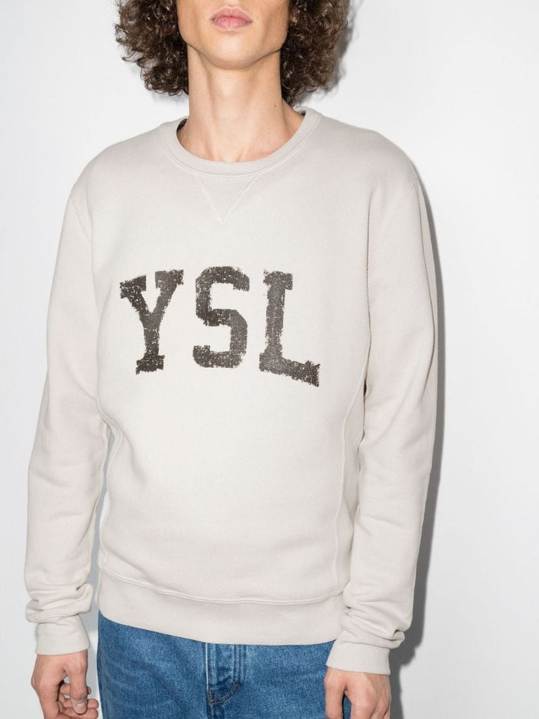 Neutra Logo Print Cotton Sweatshirt
