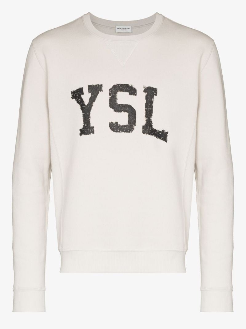 Neutra Logo Print Cotton Sweatshirt