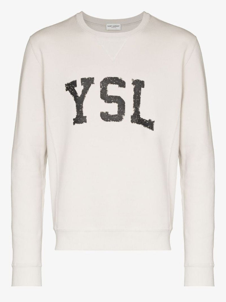 Neutra Logo Print Cotton Sweatshirt