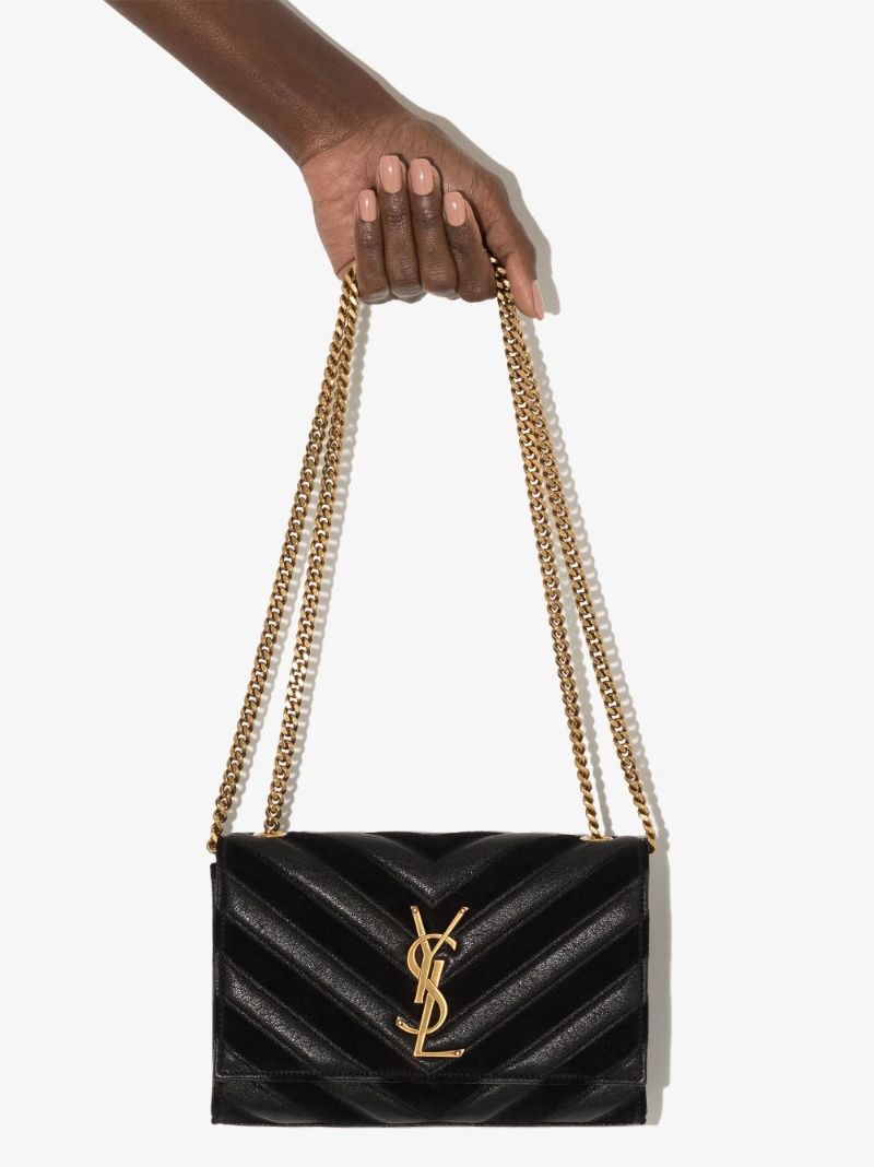Black Kate Small Leather Shoulder Bag
