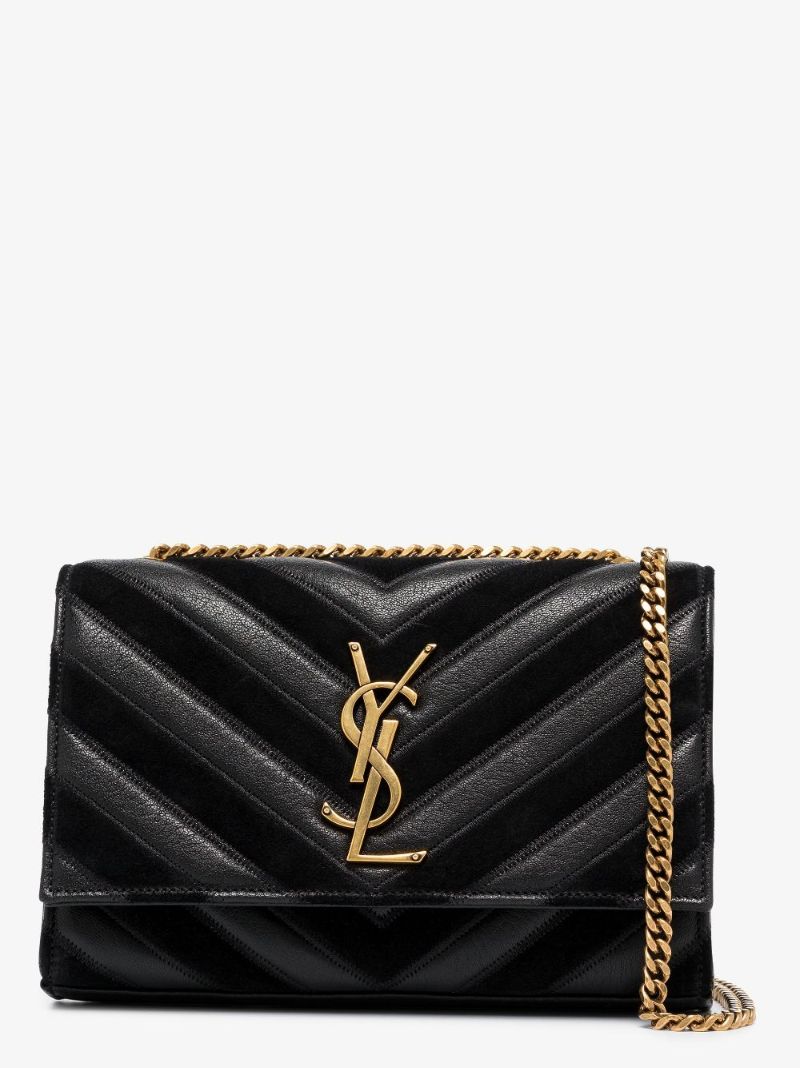 Black Kate Small Leather Shoulder Bag