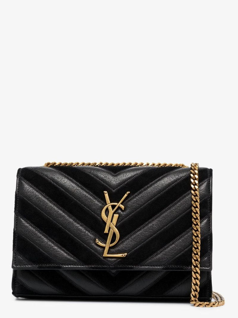 Black Kate Small Leather Shoulder Bag