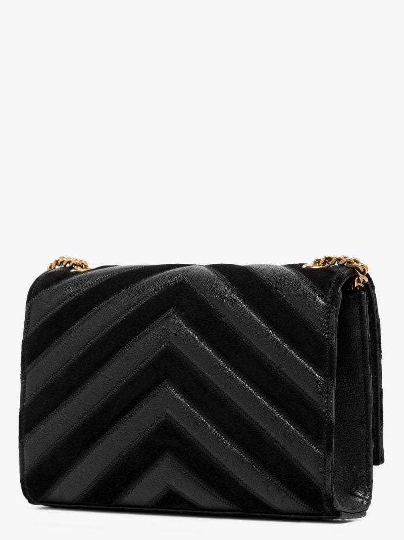 Black Kate Small Leather Shoulder Bag