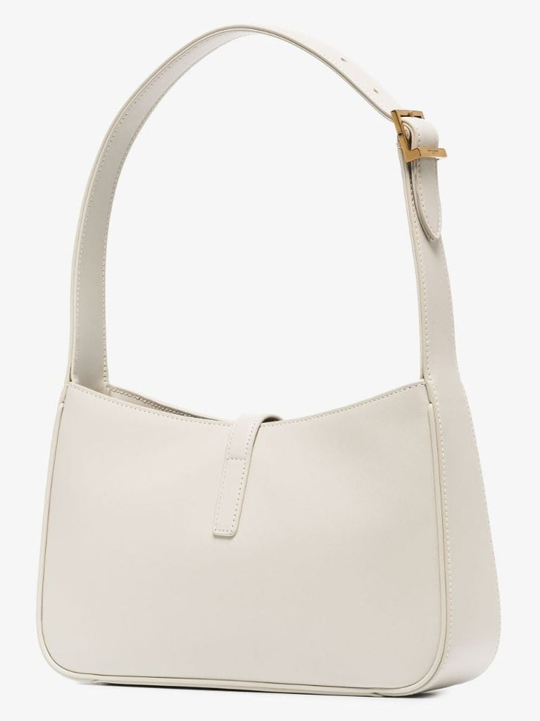 Cream Le 5 Ã_x0083_â_x0082_¬ 7 Leather Shoulder Bag
