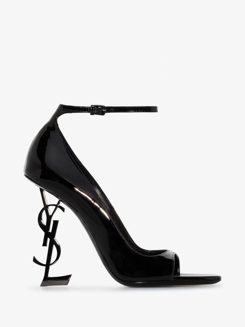Black Tower 110 Patent Leather Pumps