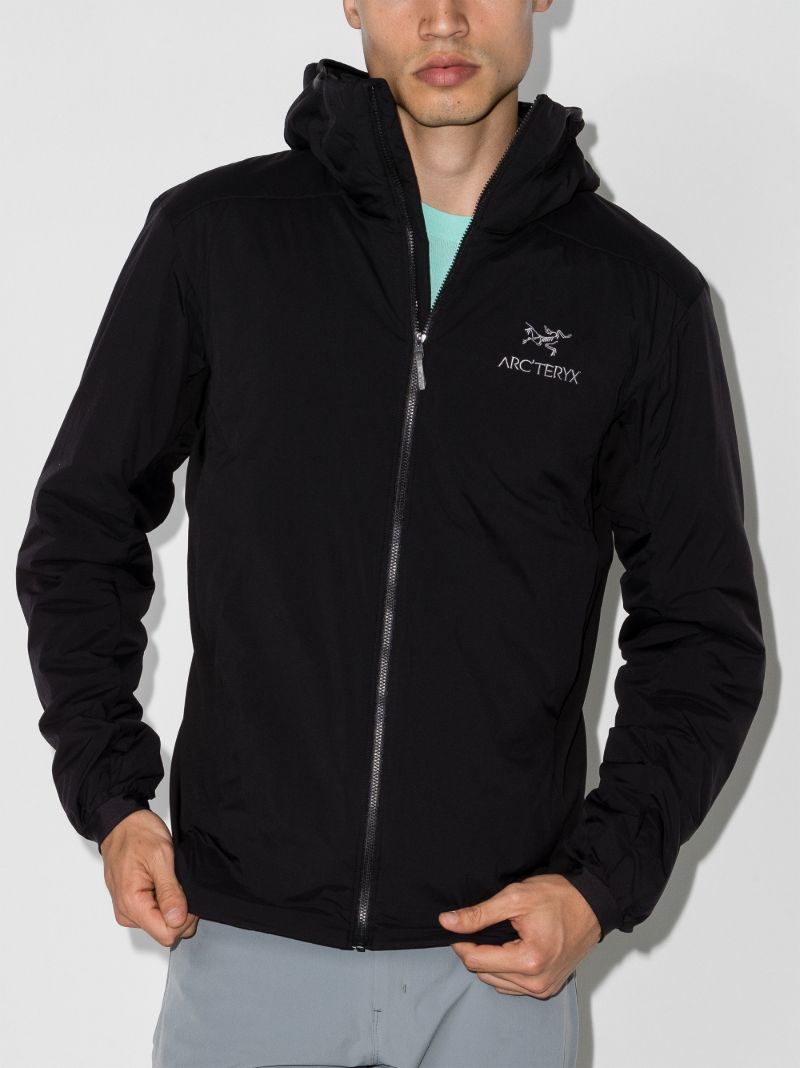 Black Atom Lt Hooded Jacket
