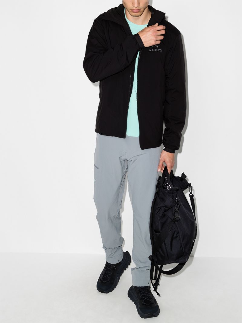 Black Atom Lt Hooded Jacket