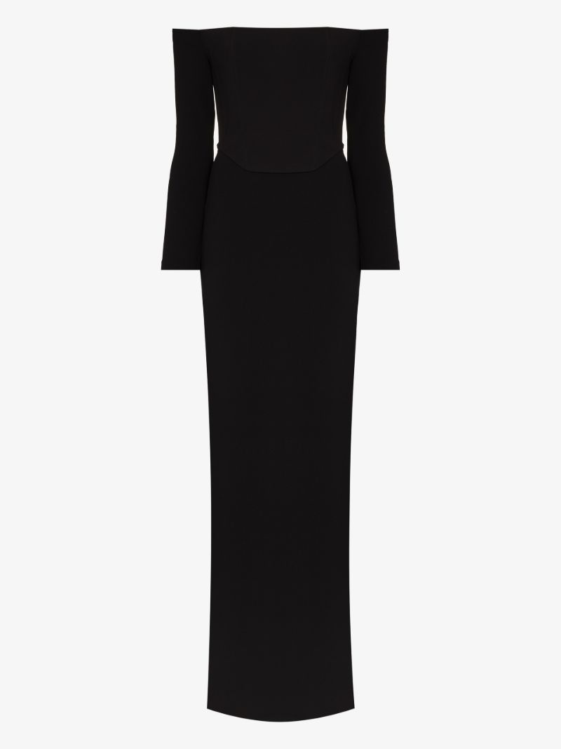 Kae Off-the-shoulder Evening Gown