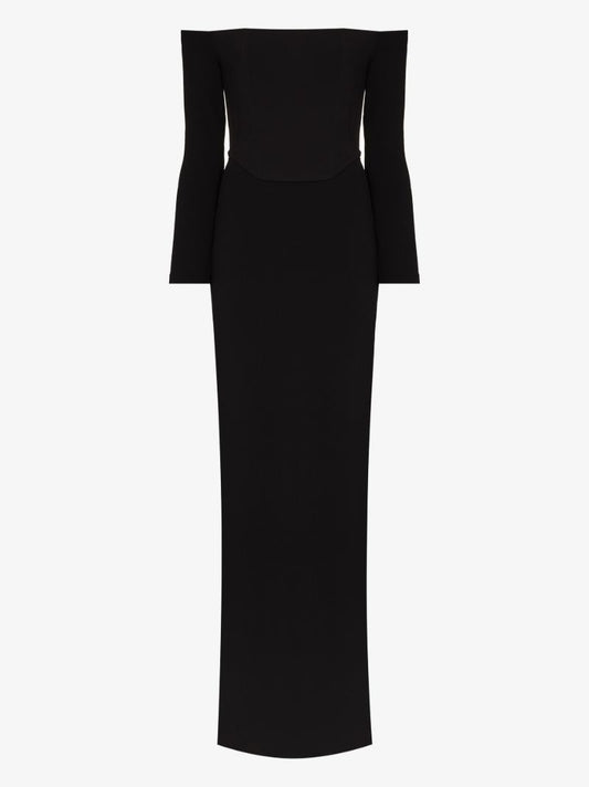 Kae Off-the-shoulder Evening Gown