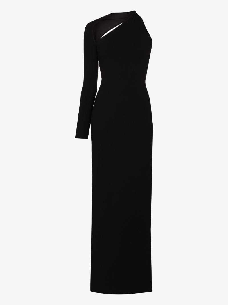 Saren One Shoulder Evening Gown