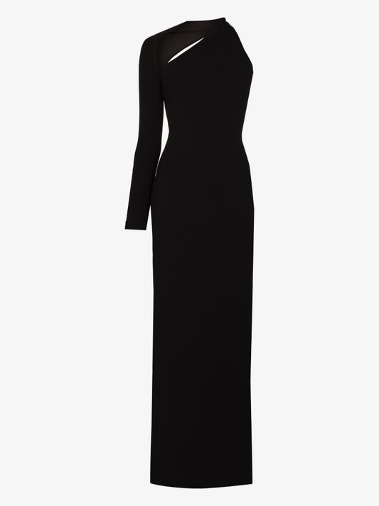 Saren One Shoulder Evening Gown
