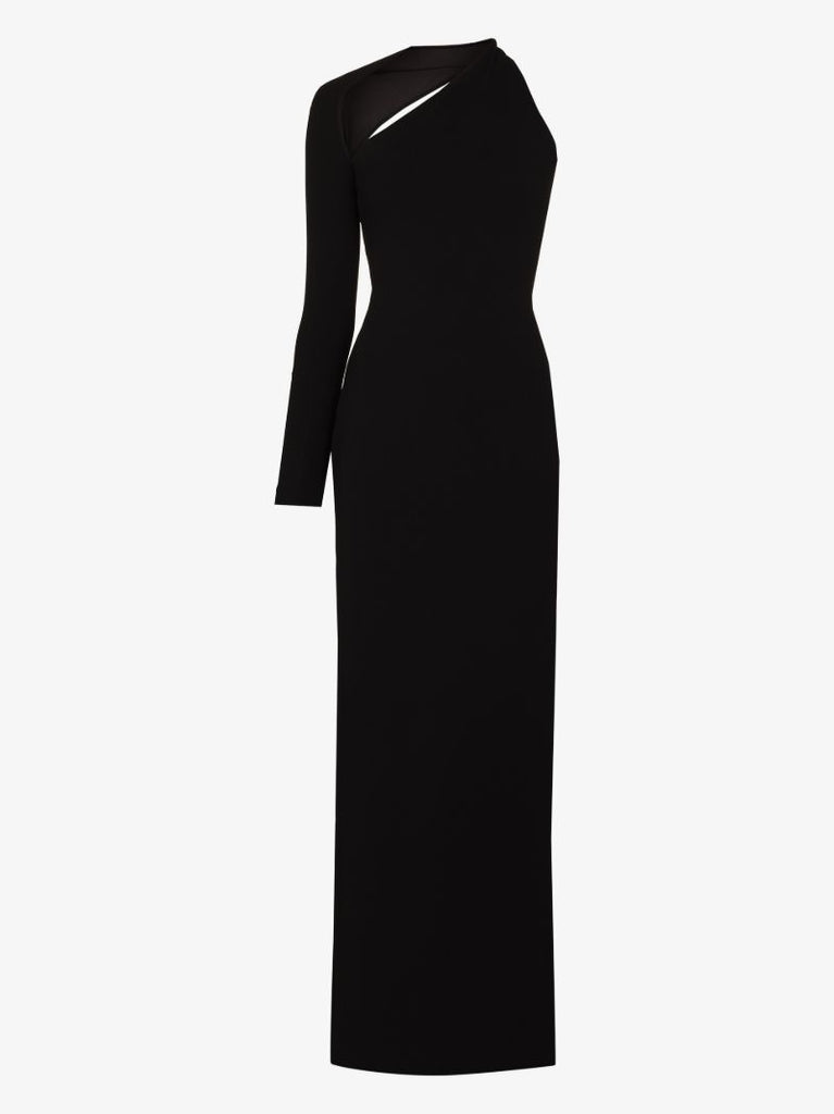 Saren One Shoulder Evening Gown