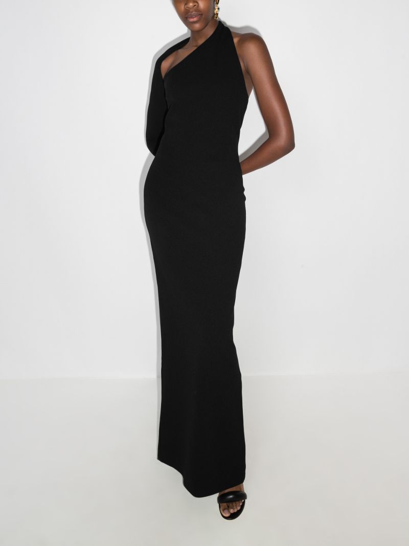 Saren One Shoulder Evening Gown