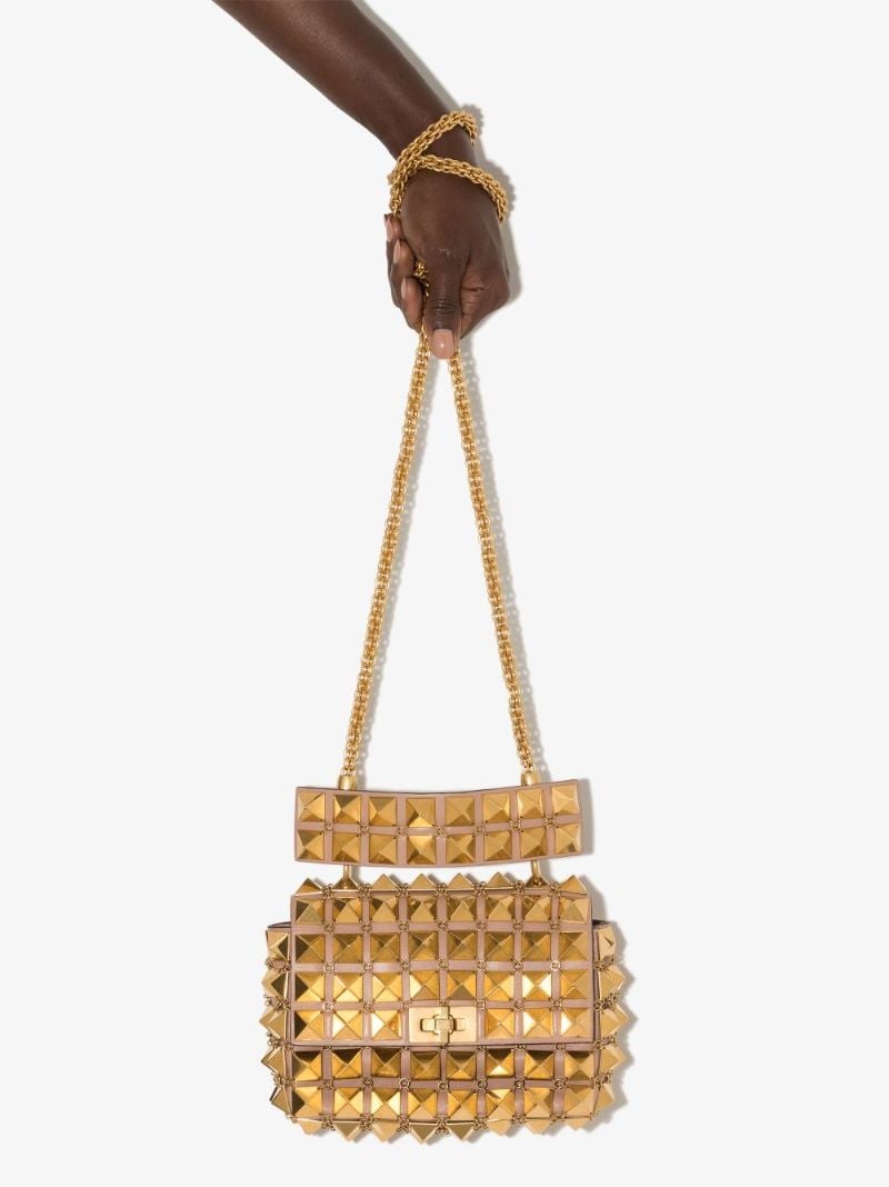 Small Roman Stud Shoulder Bag