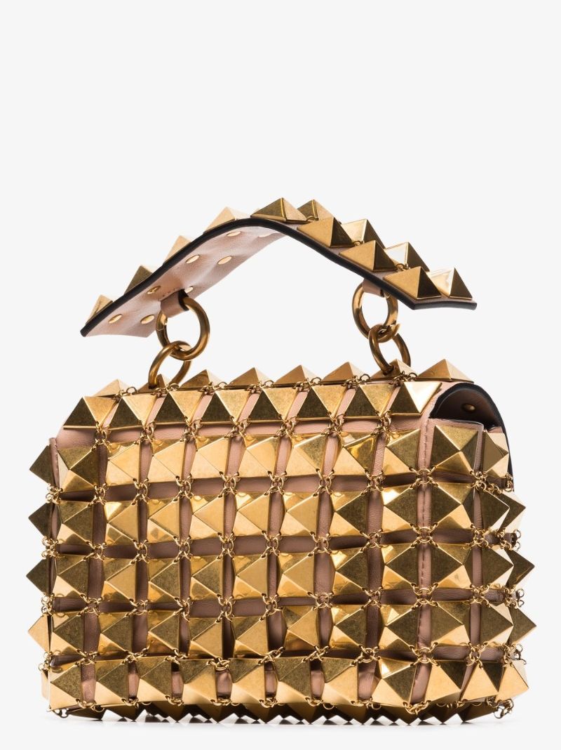 Small Roman Stud Shoulder Bag