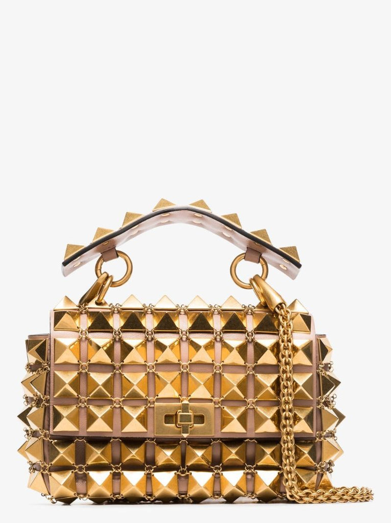 Small Roman Stud Shoulder Bag