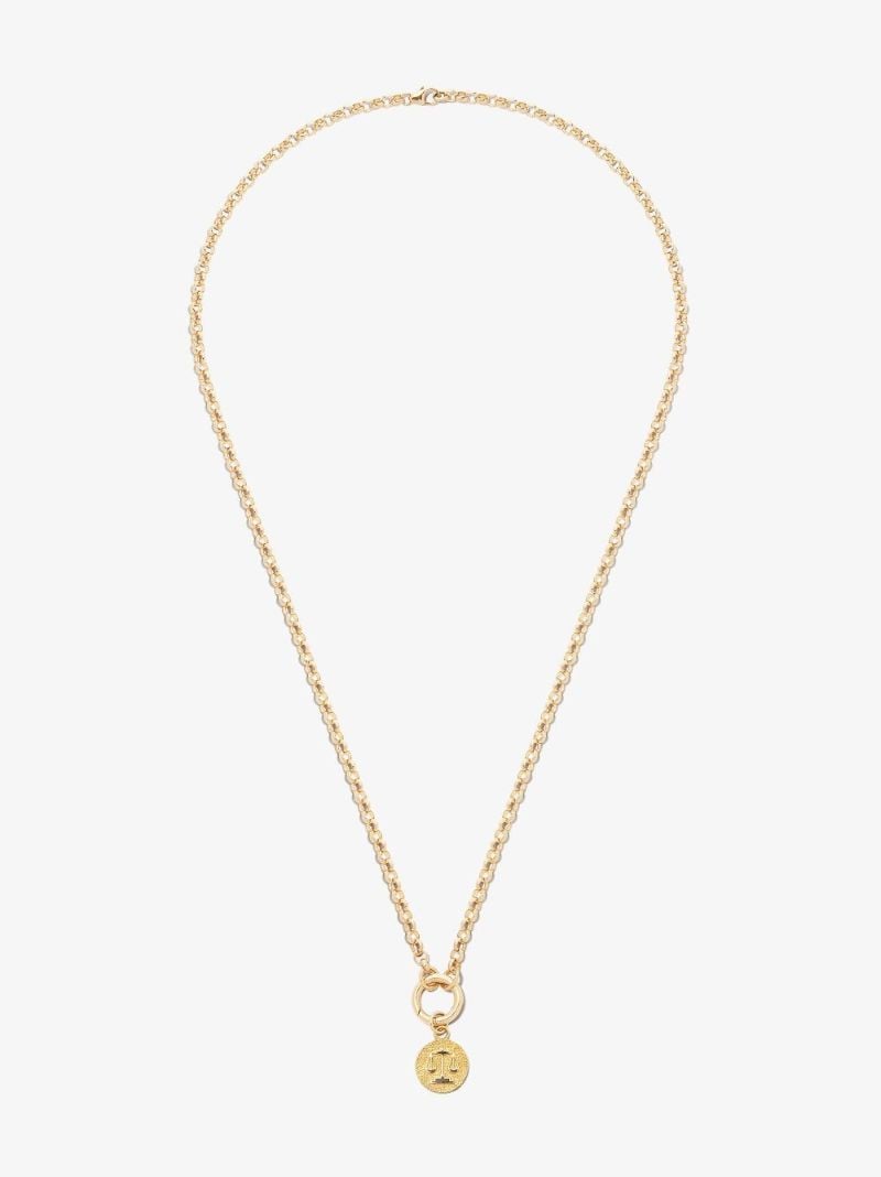 18k Yellow Gold Libra Petite Medallion Charm