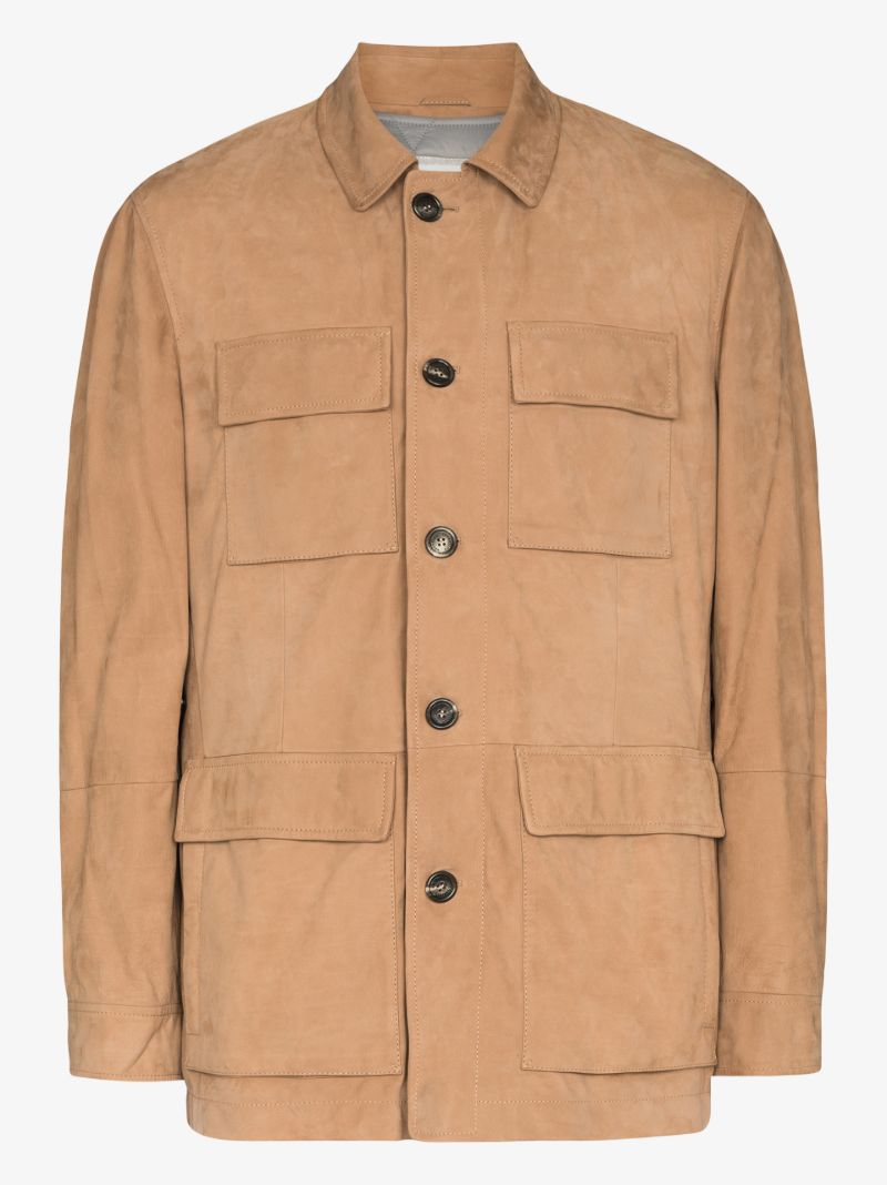 Multi-pocket Shirt Jacket