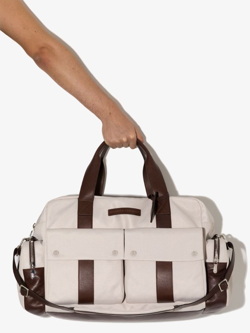 Neutral Flap Pocket Holdall
