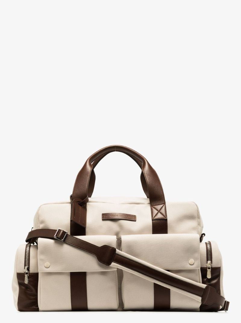 Neutral Flap Pocket Holdall
