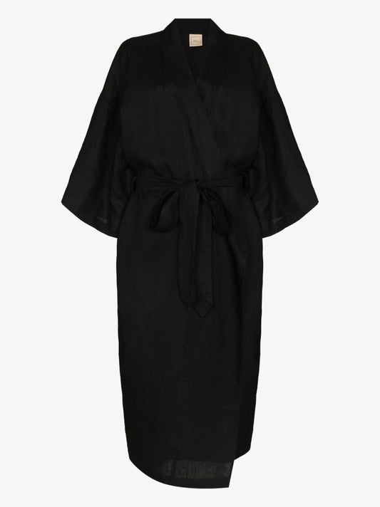 The 02 Linen Kimono Robe
