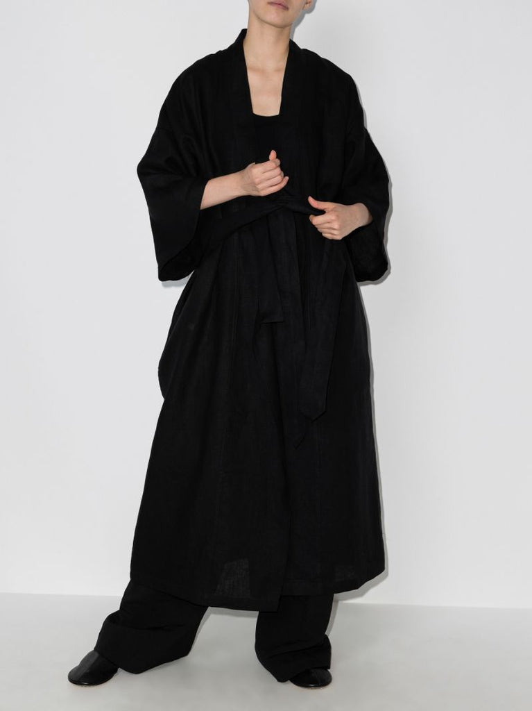 The 02 Linen Kimono Robe