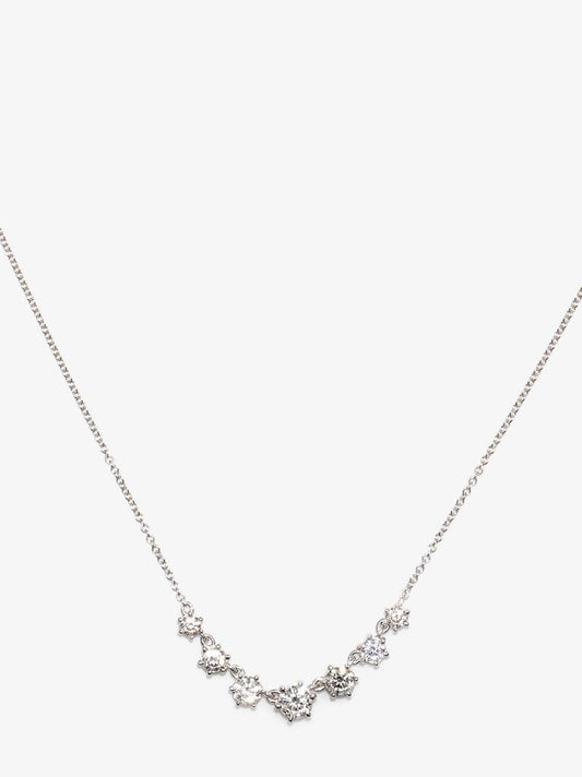 18k White Gold Penelope Small Diamond Necklace