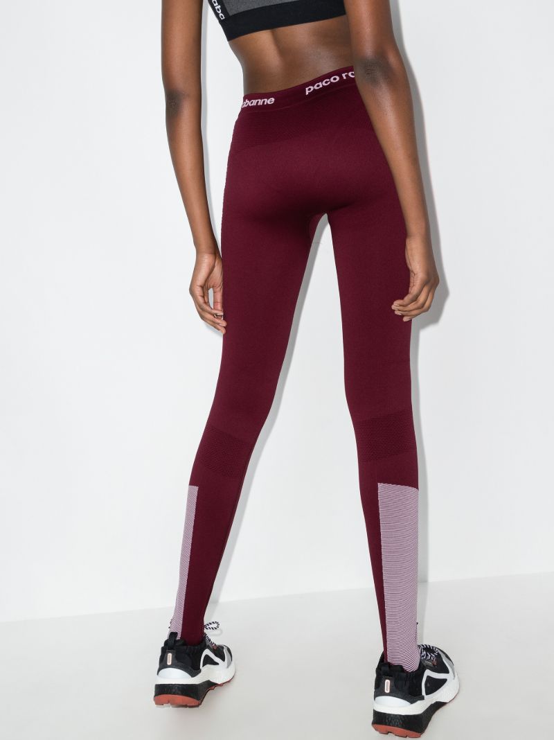 Logo Panelled Sports Leggings