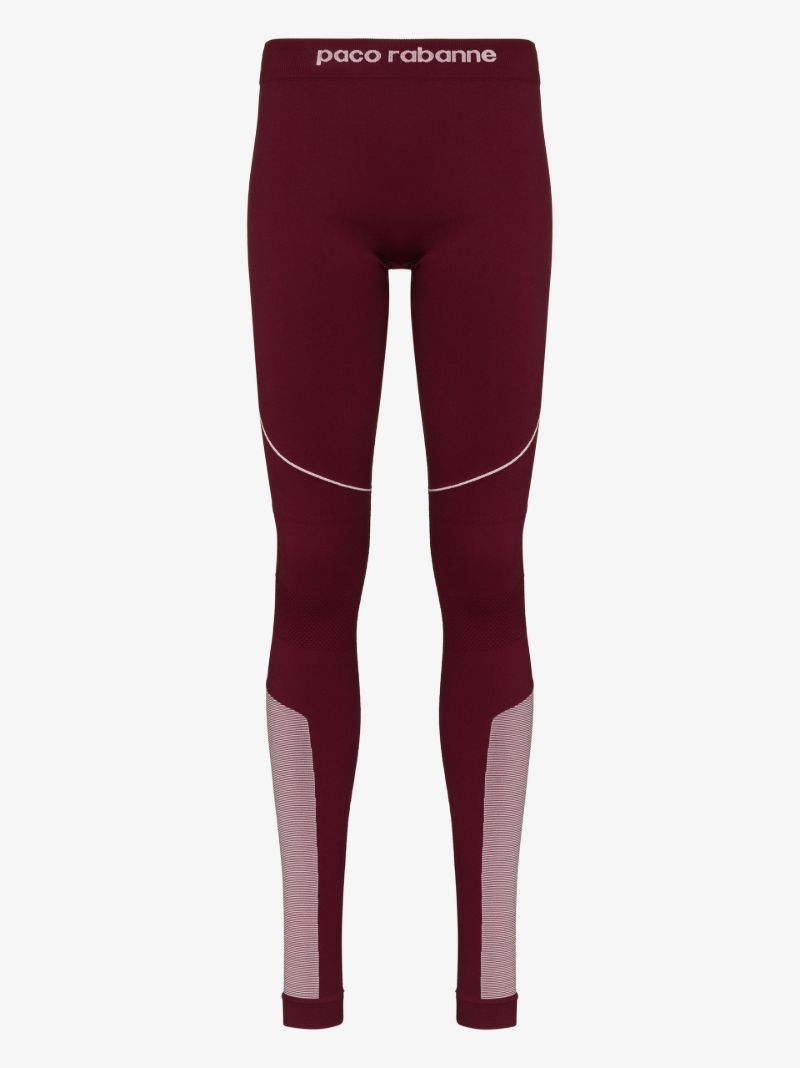 Logo Panelled Sports Leggings