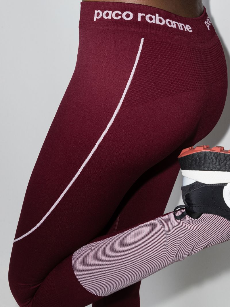 Logo Panelled Sports Leggings