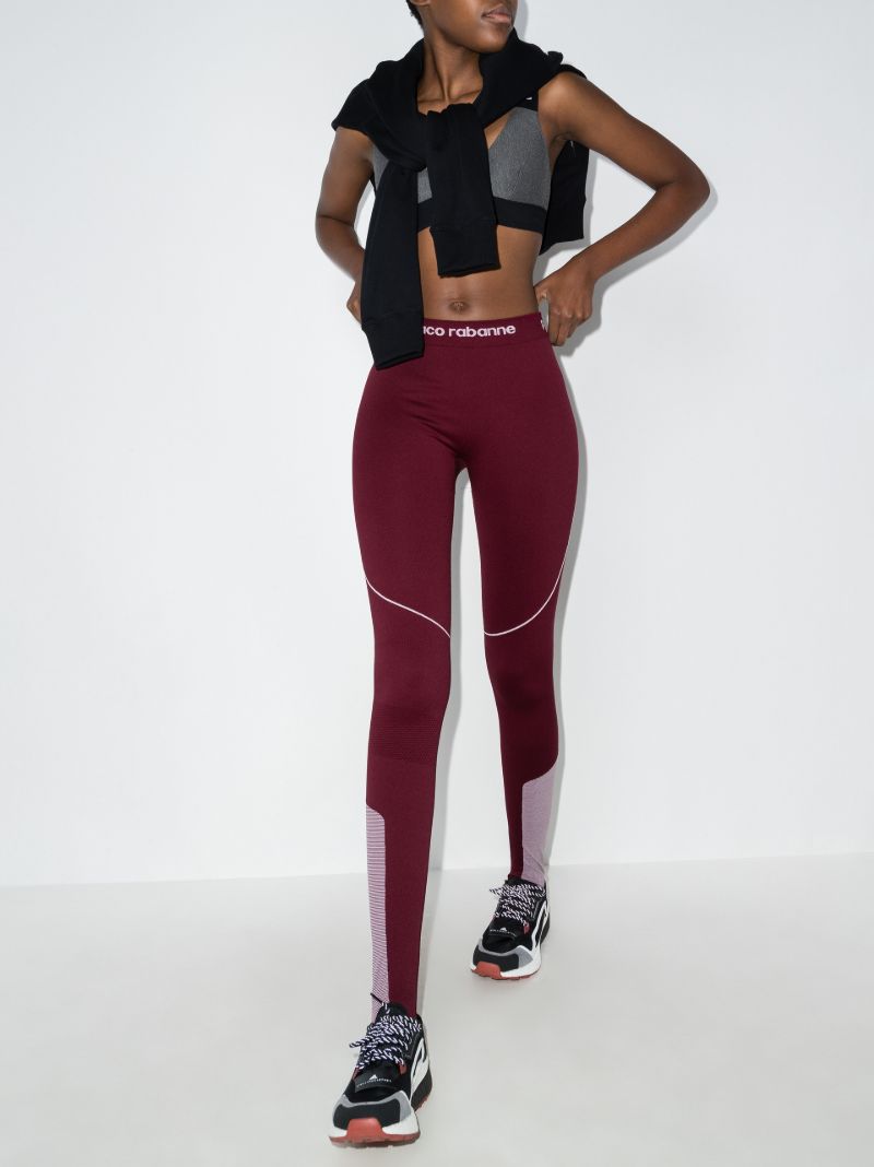 Logo Panelled Sports Leggings