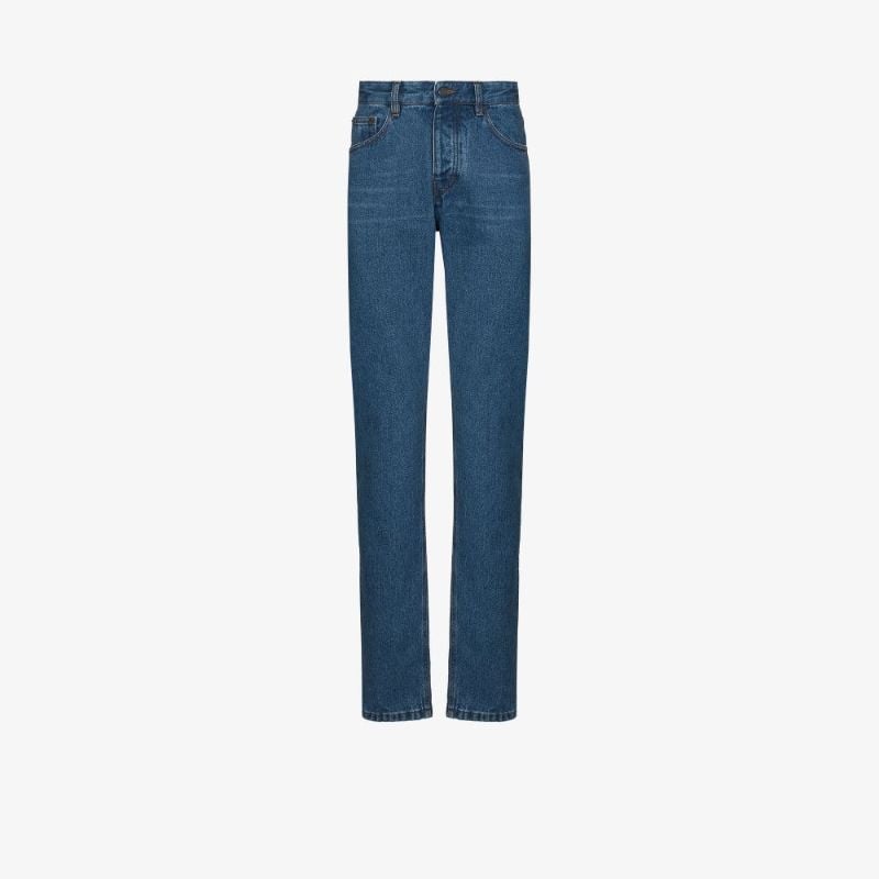Mid-rise Straight-leg Jeans