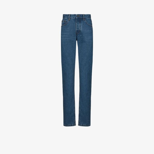 Mid-rise Straight-leg Jeans