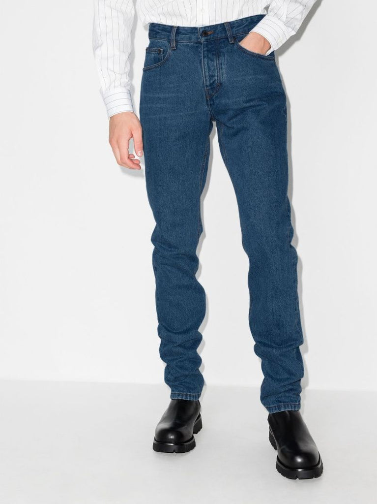Mid-rise Straight-leg Jeans