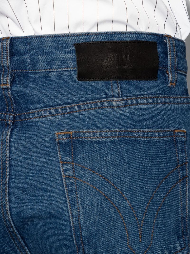 Mid-rise Straight-leg Jeans