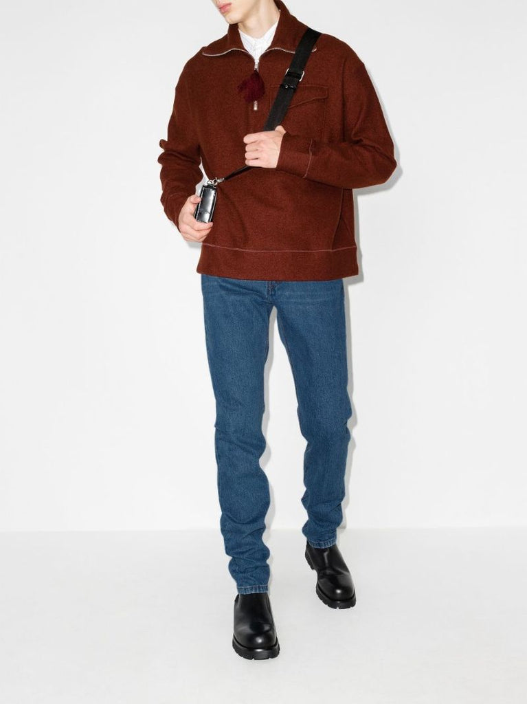 Mid-rise Straight-leg Jeans