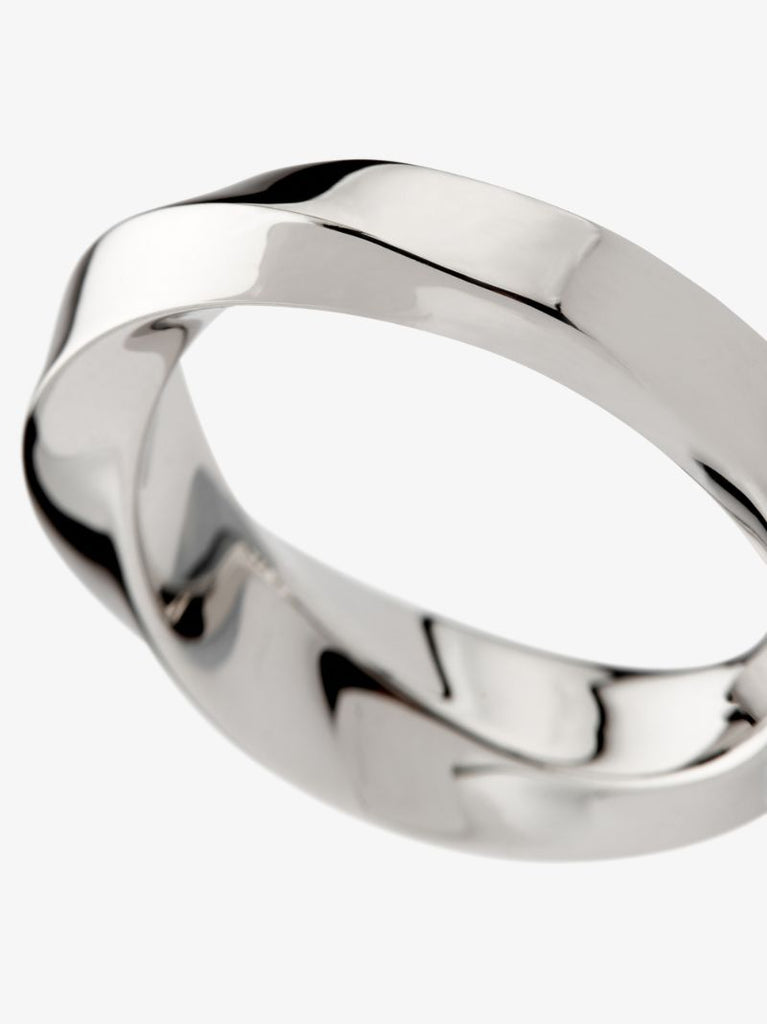 Sterling Silver Infinity Medium Band Ring