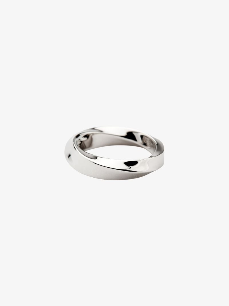 Sterling Silver Infinity Medium Band Ring