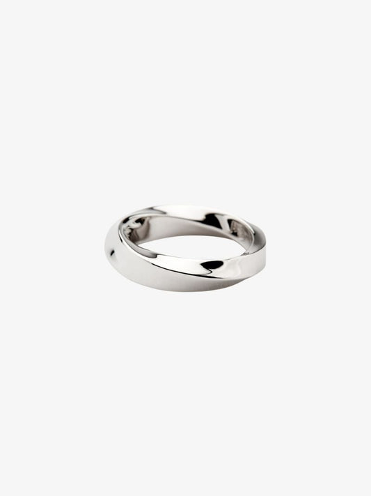 Sterling Silver Infinity Medium Band Ring