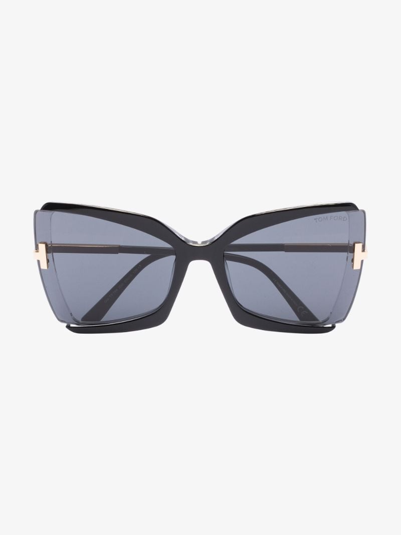 Black Gia Butterfly Frame Sunglasses