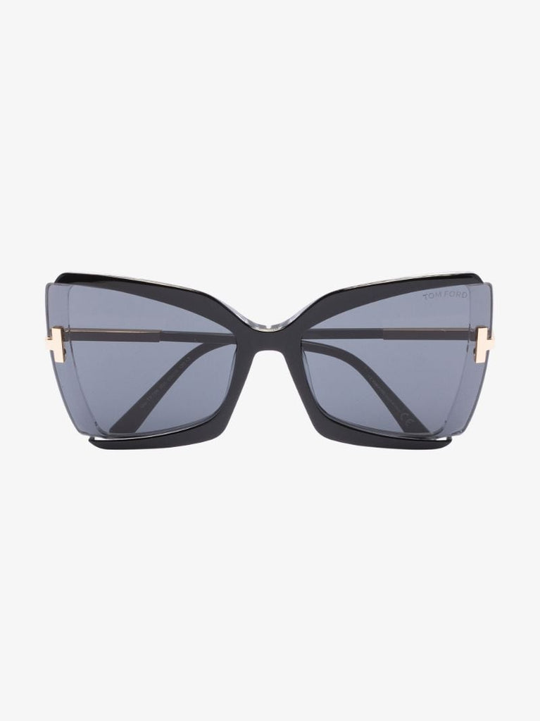 Black Gia Butterfly Frame Sunglasses